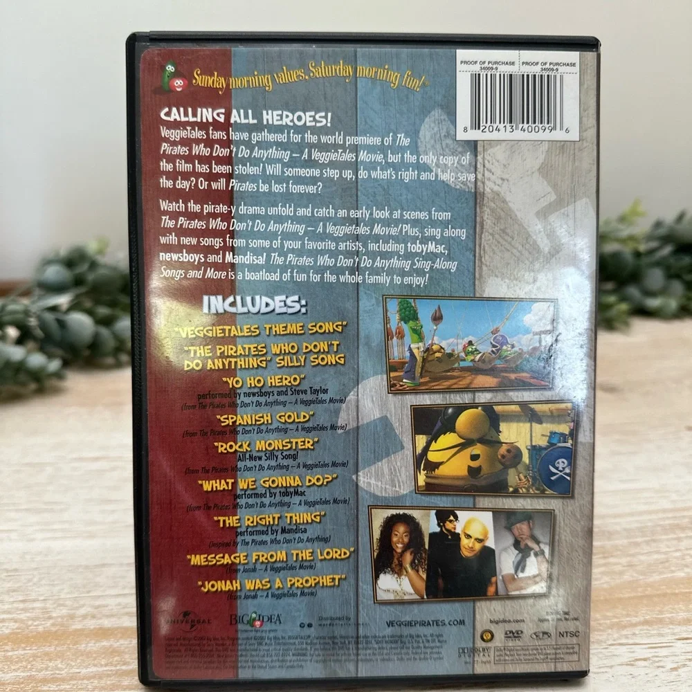 VeggieTales The Pirates Who Don't Do Anything DVD